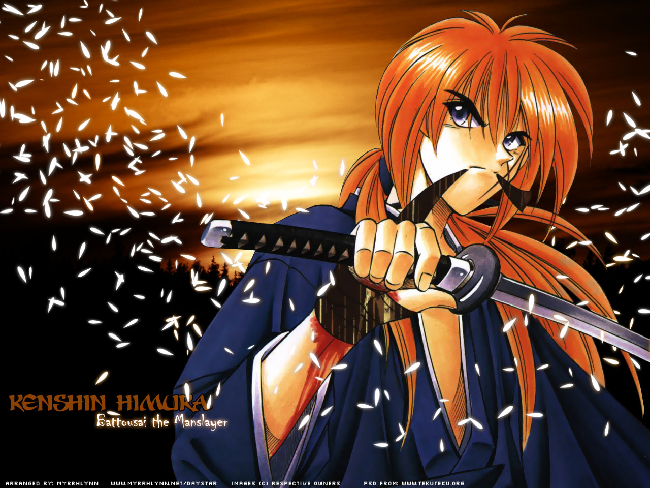 Rurouni Kenshin HD Wallpaper Color Palette Tags