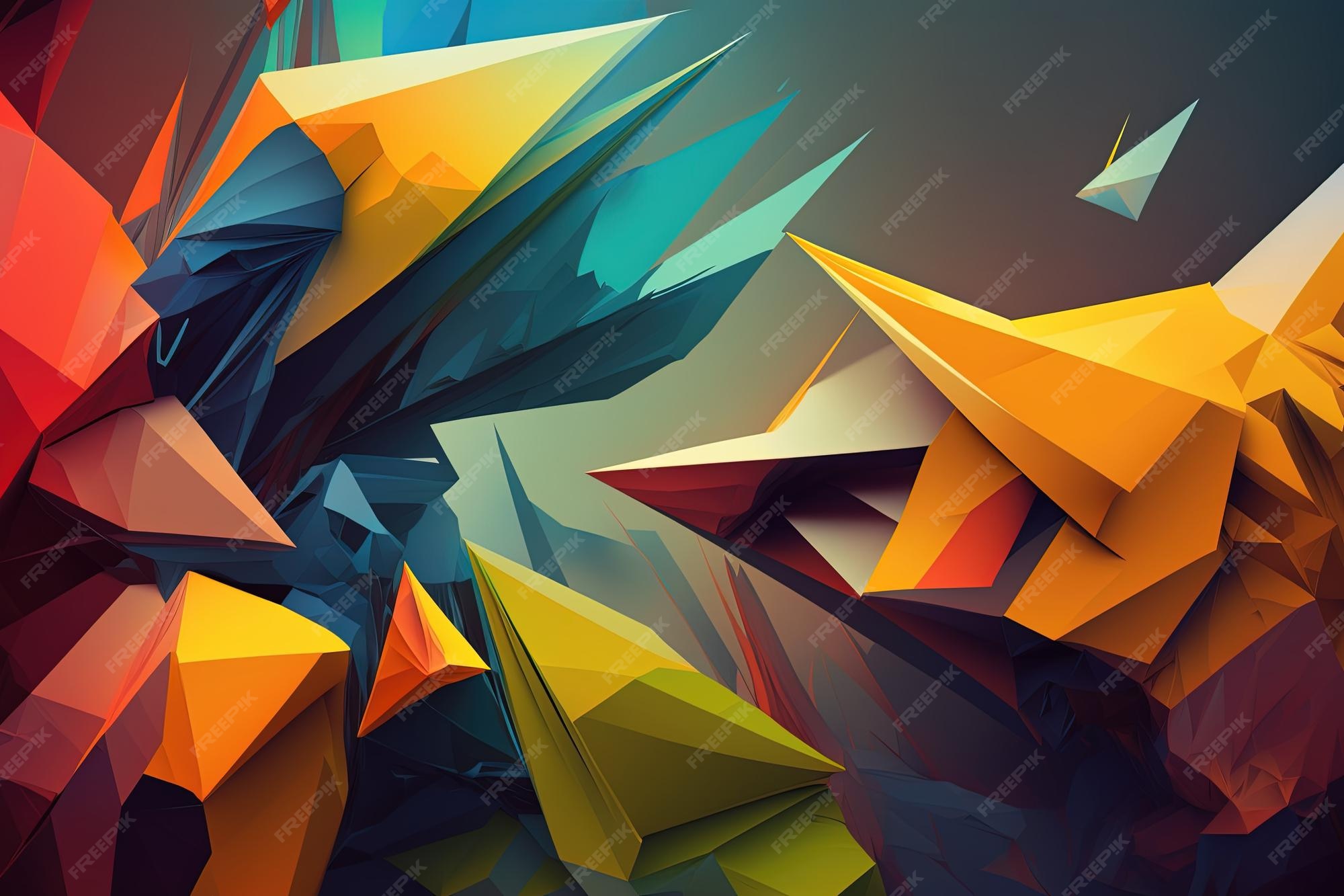 Polygon Art Wallpaper