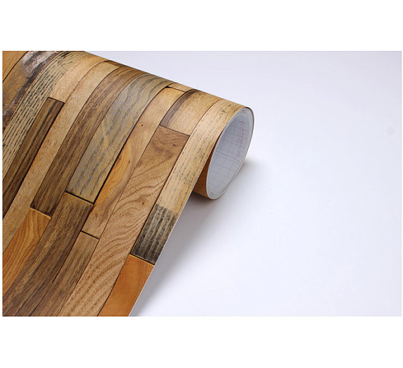 Home Depot Peel And Stick Wallpaper Wood Nuwallpaper Brown Vinyl Peel