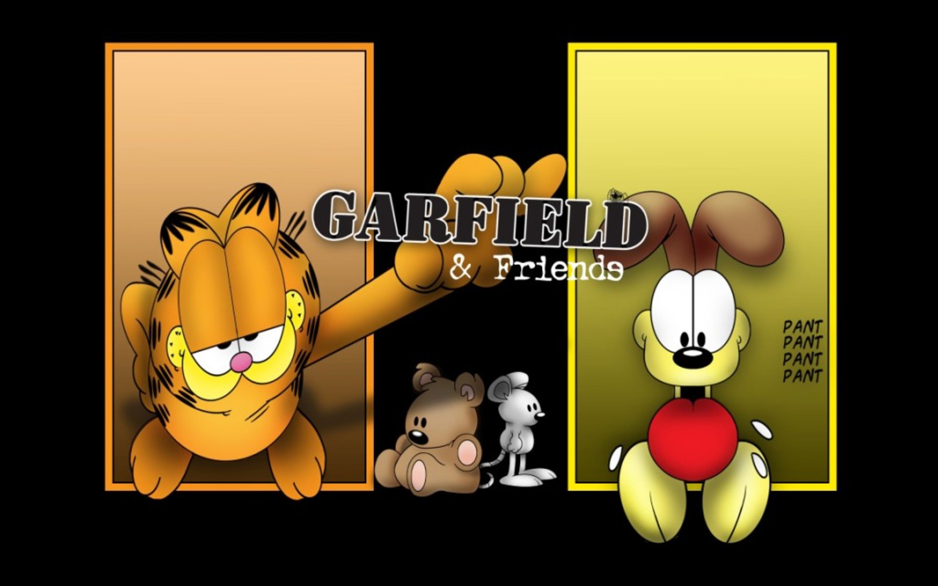 Garfield And Odie Wallpaper