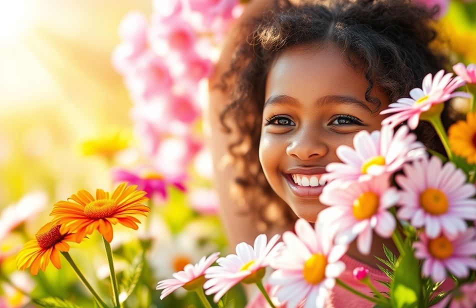 Happy Girl Wallpaper