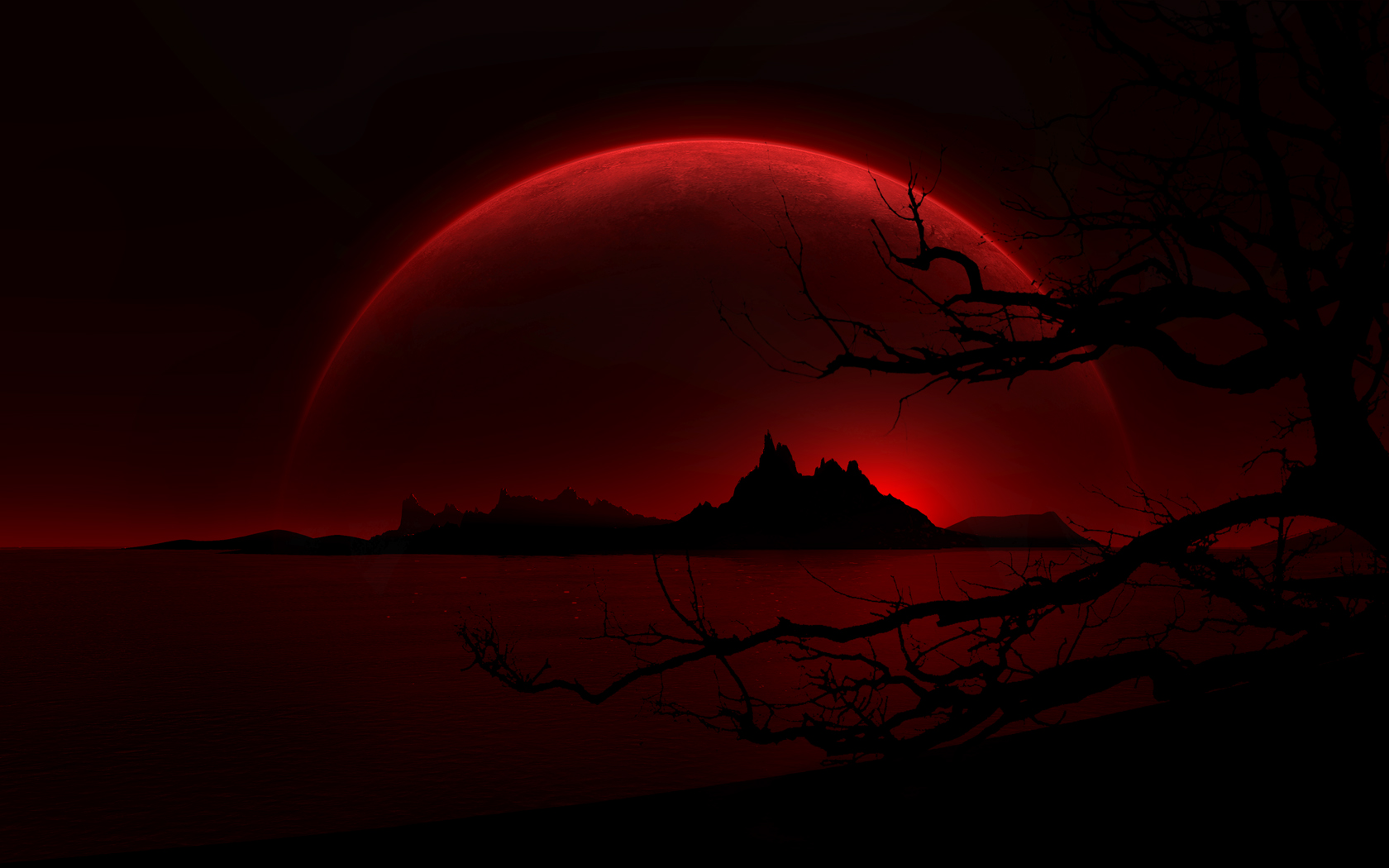 Crimson Night Wallpaper And Background Image Id