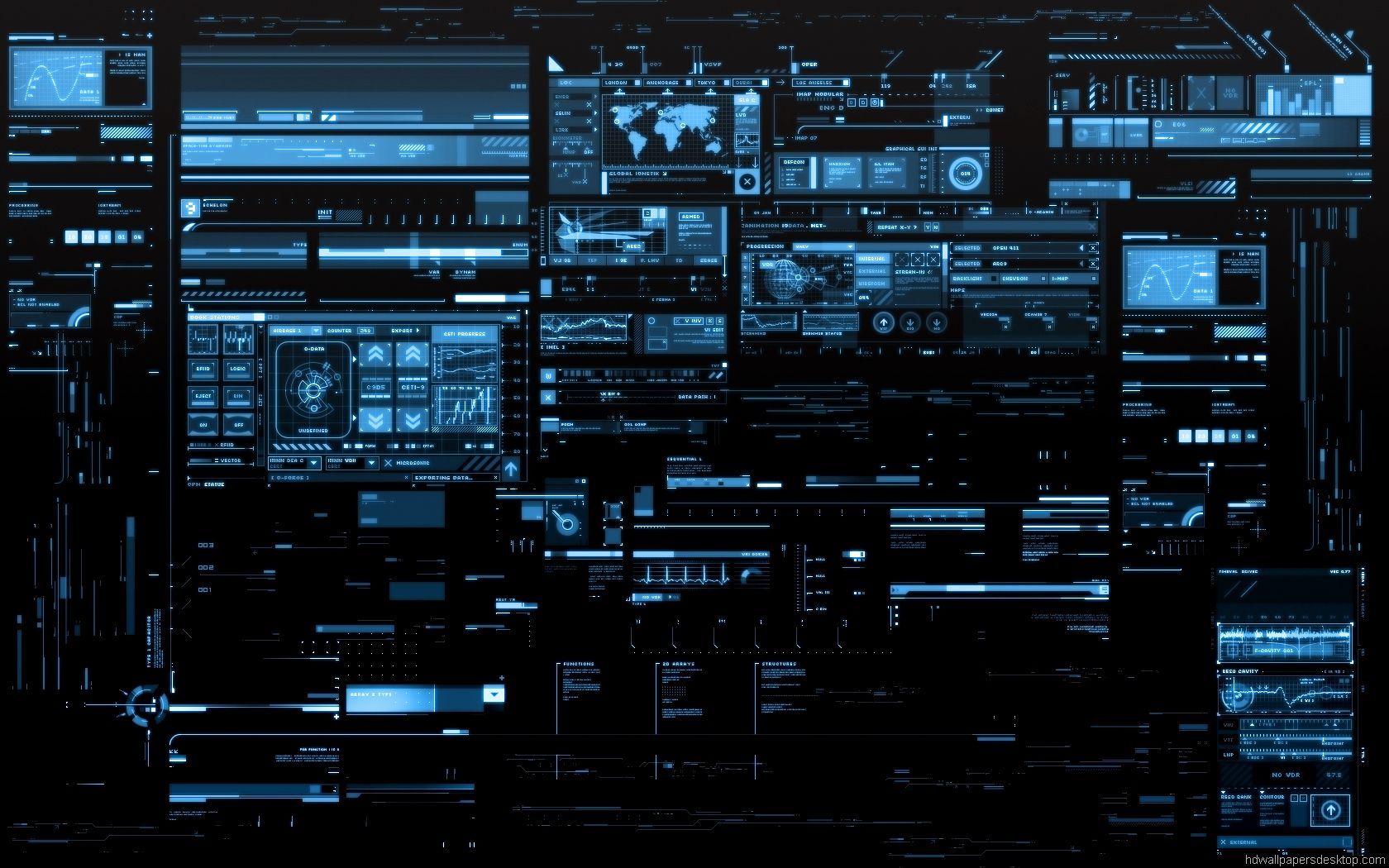 Hacker Desktop Wallpaper Top Background