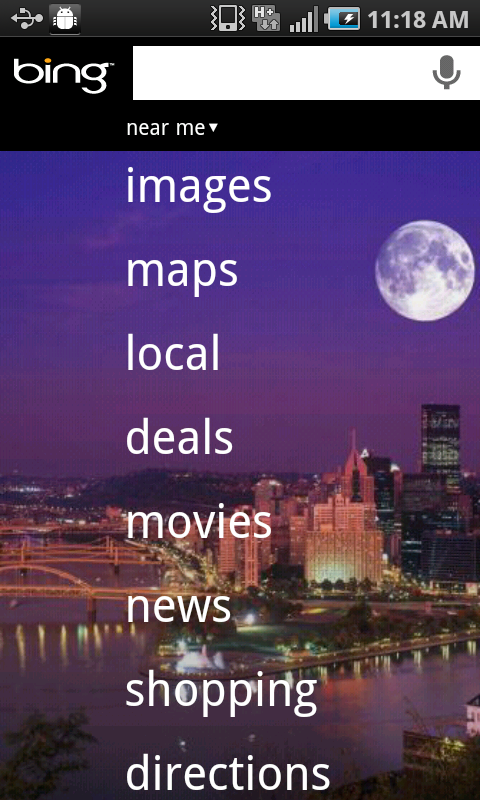 Bing For Android
