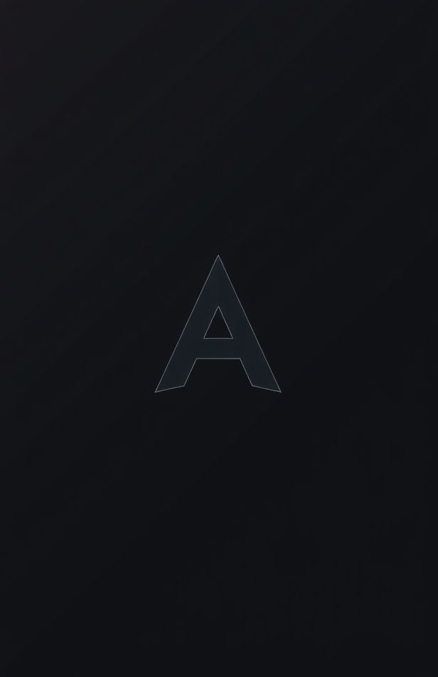 Black Arch Linux Wallpaper