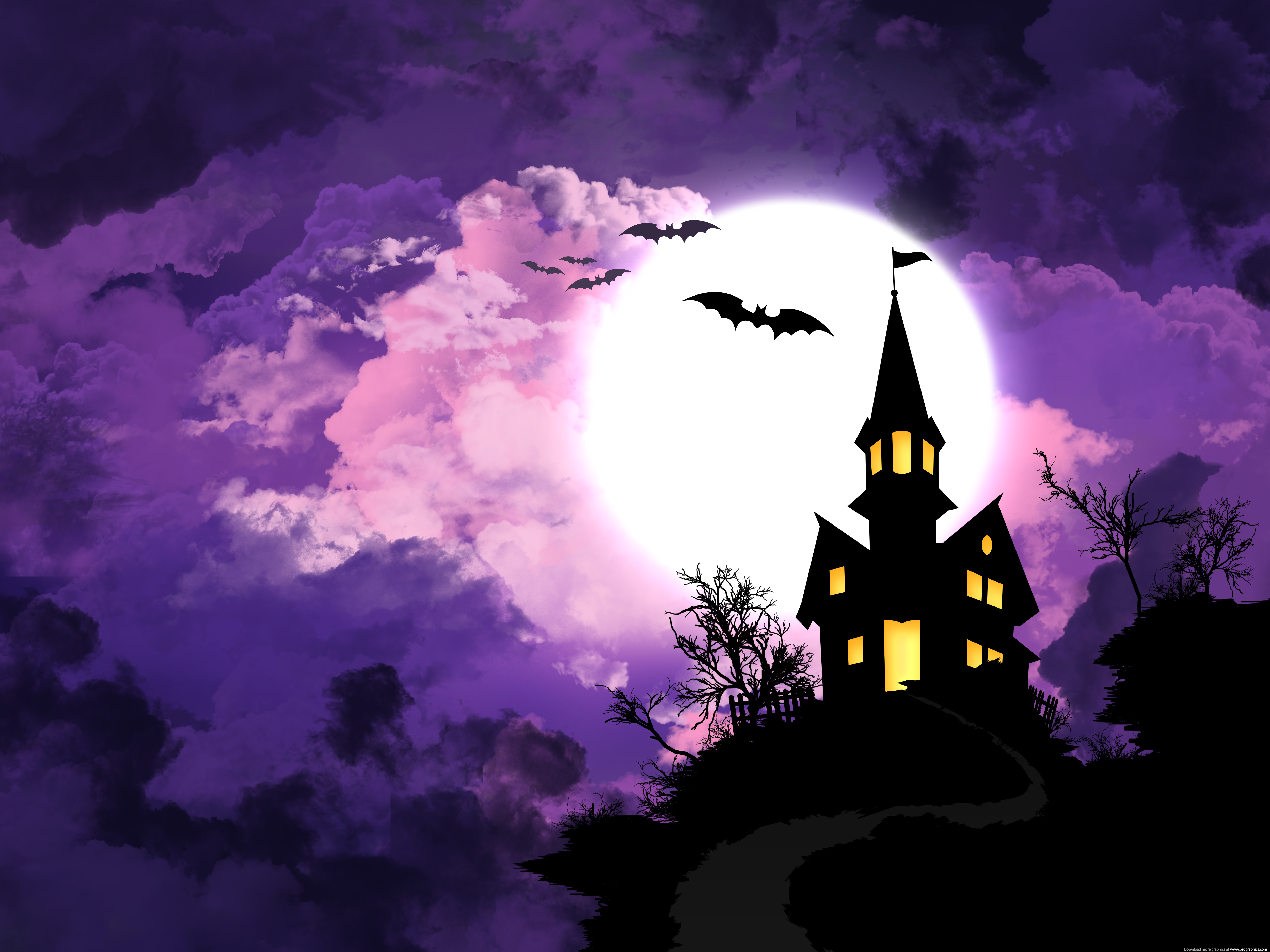 Halloween Background Hq Desktop Wallpaper Baltana