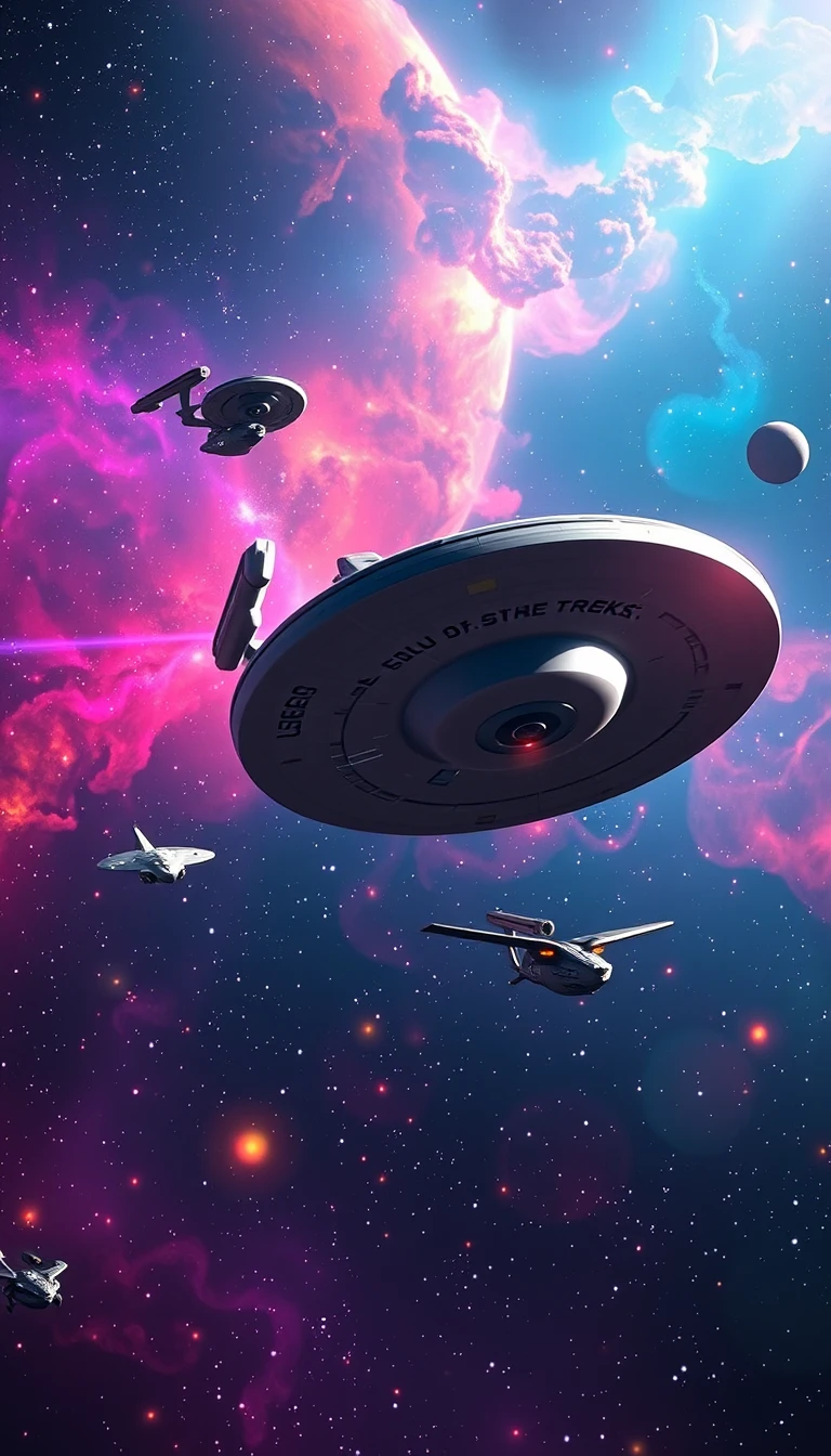 Star Trek Starships Wallpaper