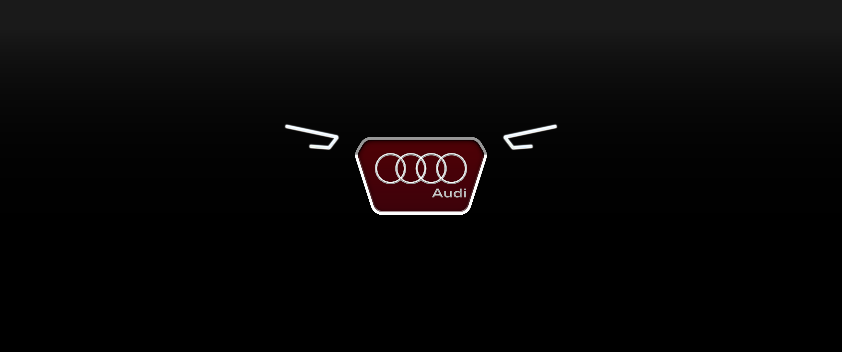 Audi Logo With Headlights Wallpaper Logos HD