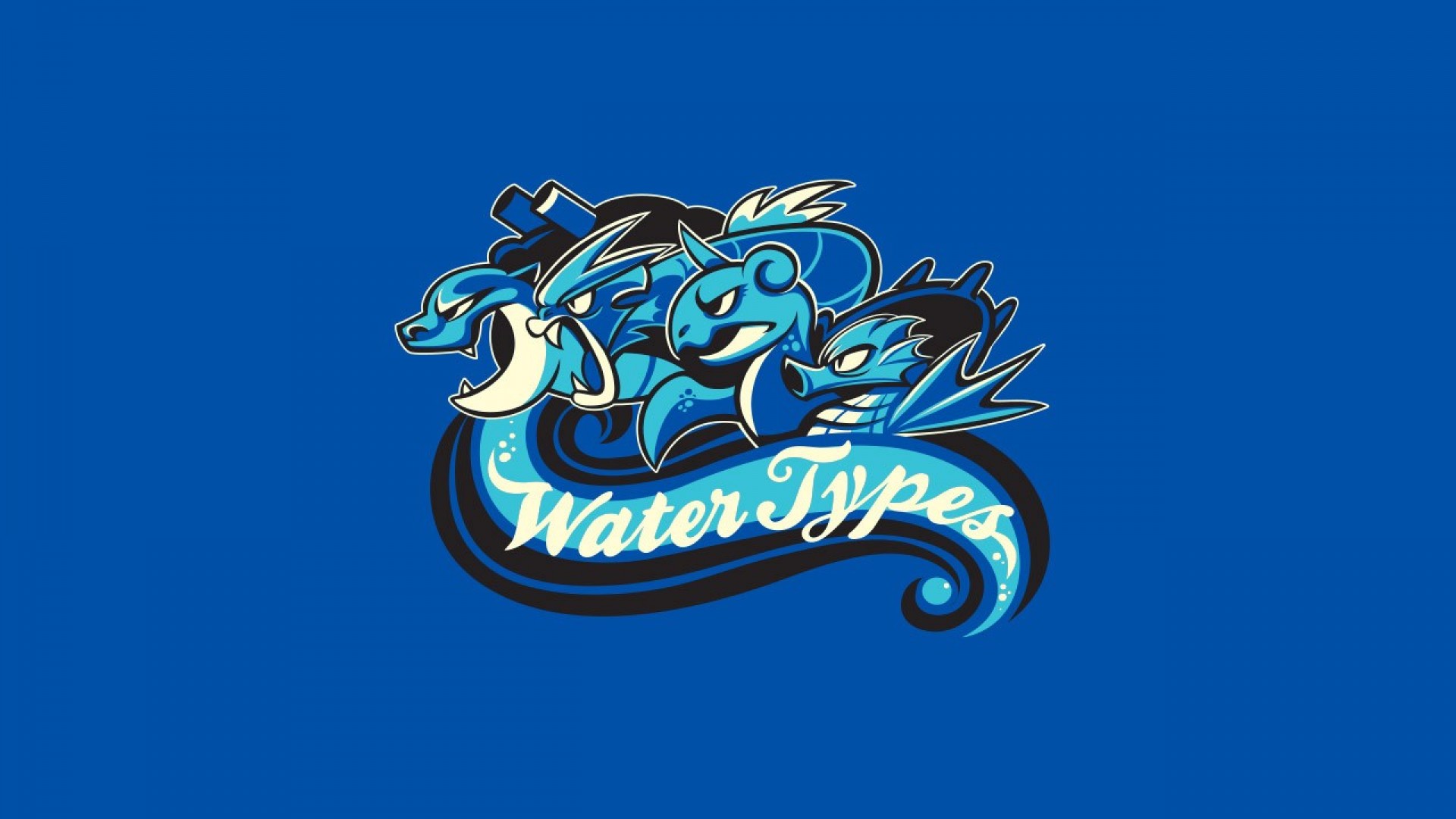 Water Pokemon Blastoise Gyarados Wallpaper MixHD