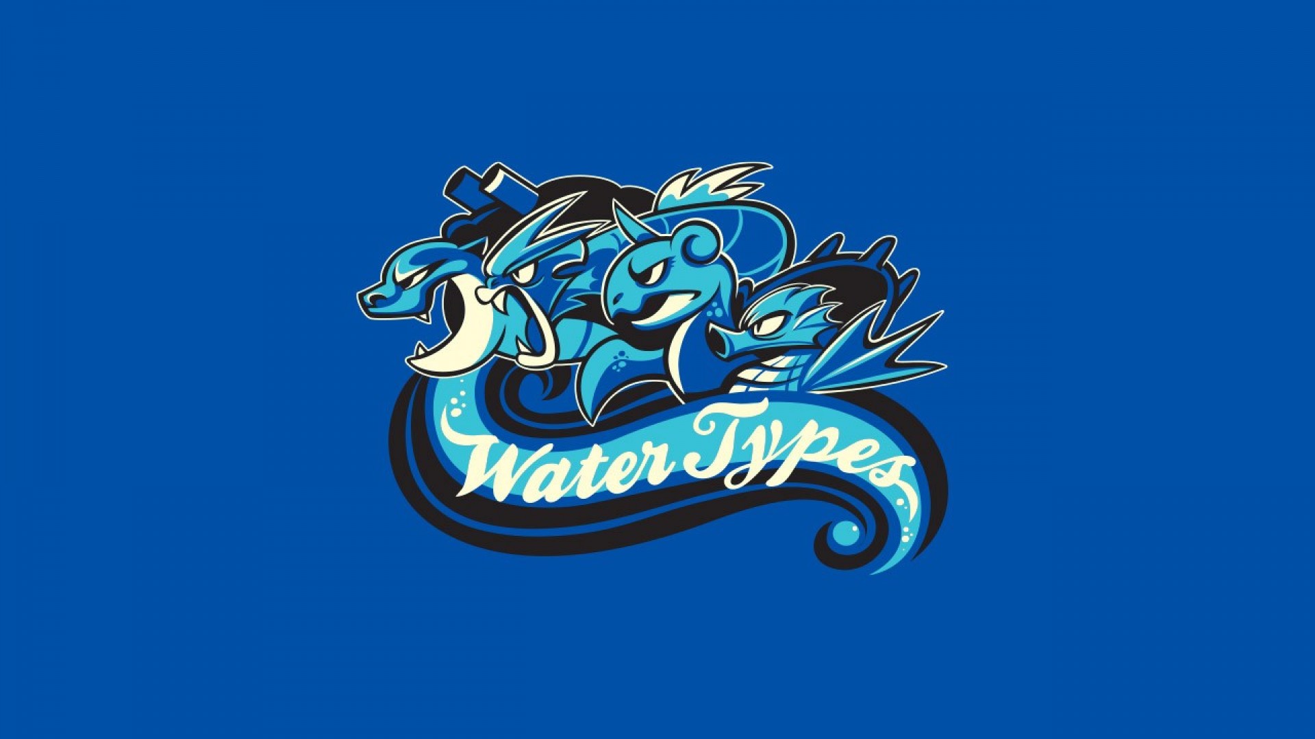 Water Pokemon Blastoise Gyarados Wallpaper Mixhd