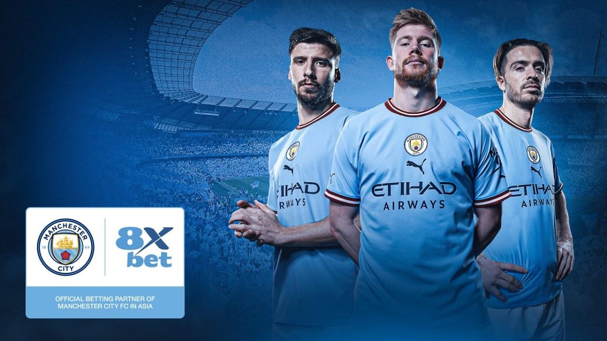 MANCHESTER CITY ANNOUNCE REGIONAL PARTNERSHIP WITH 8XBET