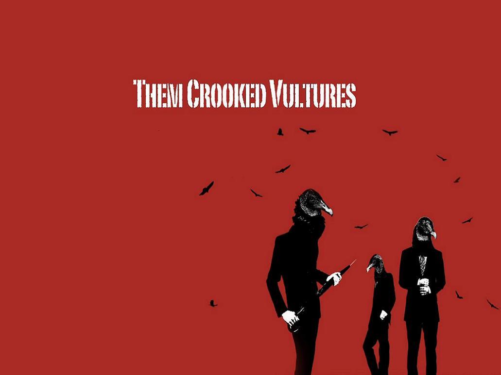 Them Crooked Vultures Bandswallpaper Wallpaper Music