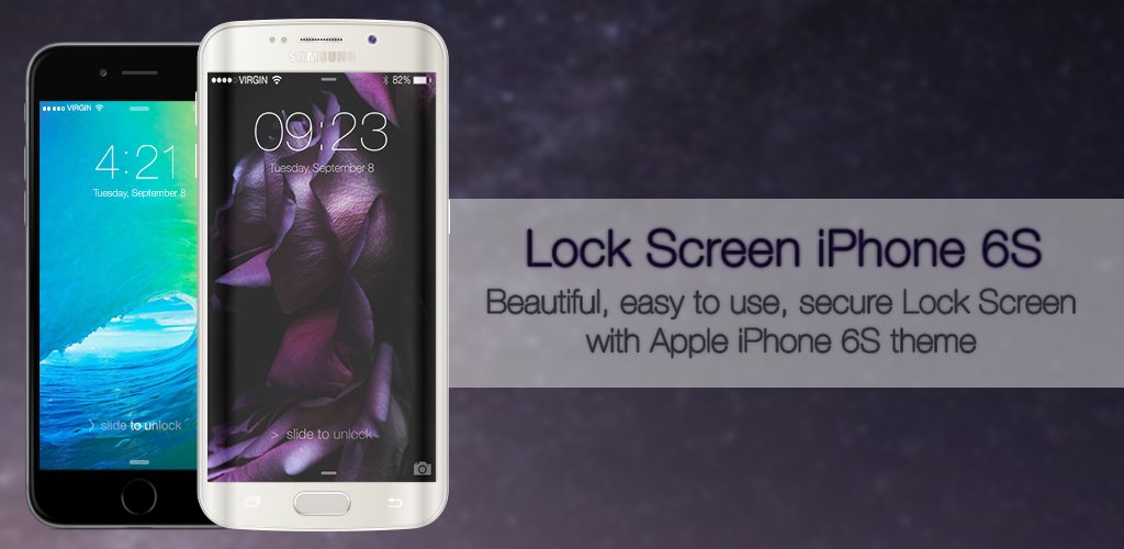 Wonderful iPhone 6s Launcher Screen Locker With Dynamic Wallpaper