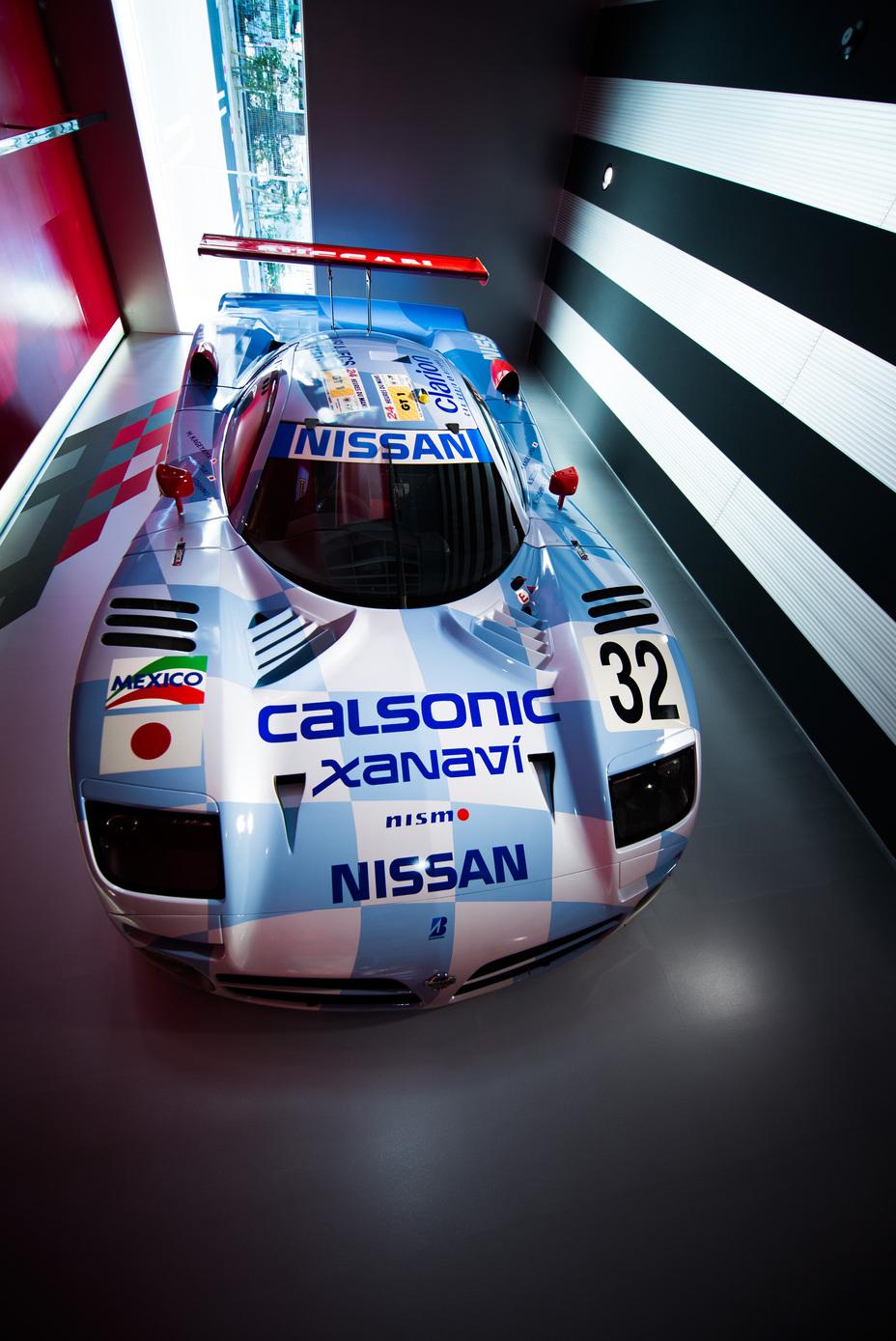 The Nissan R390 Gt1 Car That Ran To Third Overall In Le
