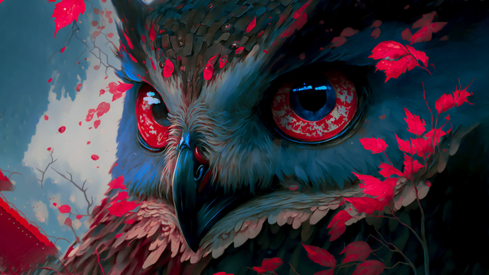 Ai Generated Wallpaper 4k Magic Owl