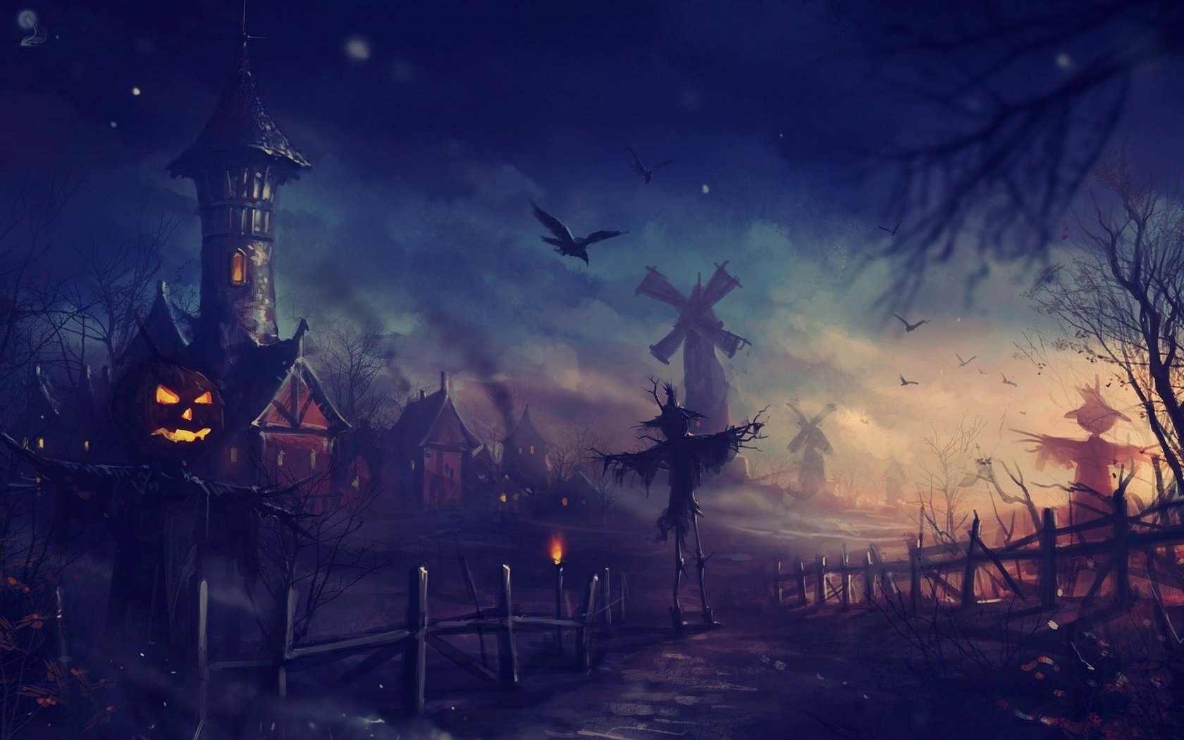 Background Halloween Image Sf Wallpaper