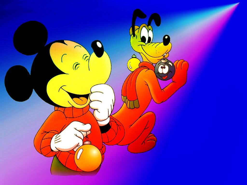 Wallpaper Background Mickey Mouse Dog Pluto