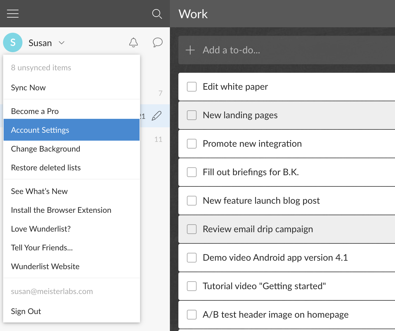 New Wunderlist Alternative Meistertask Now Offers Direct Import