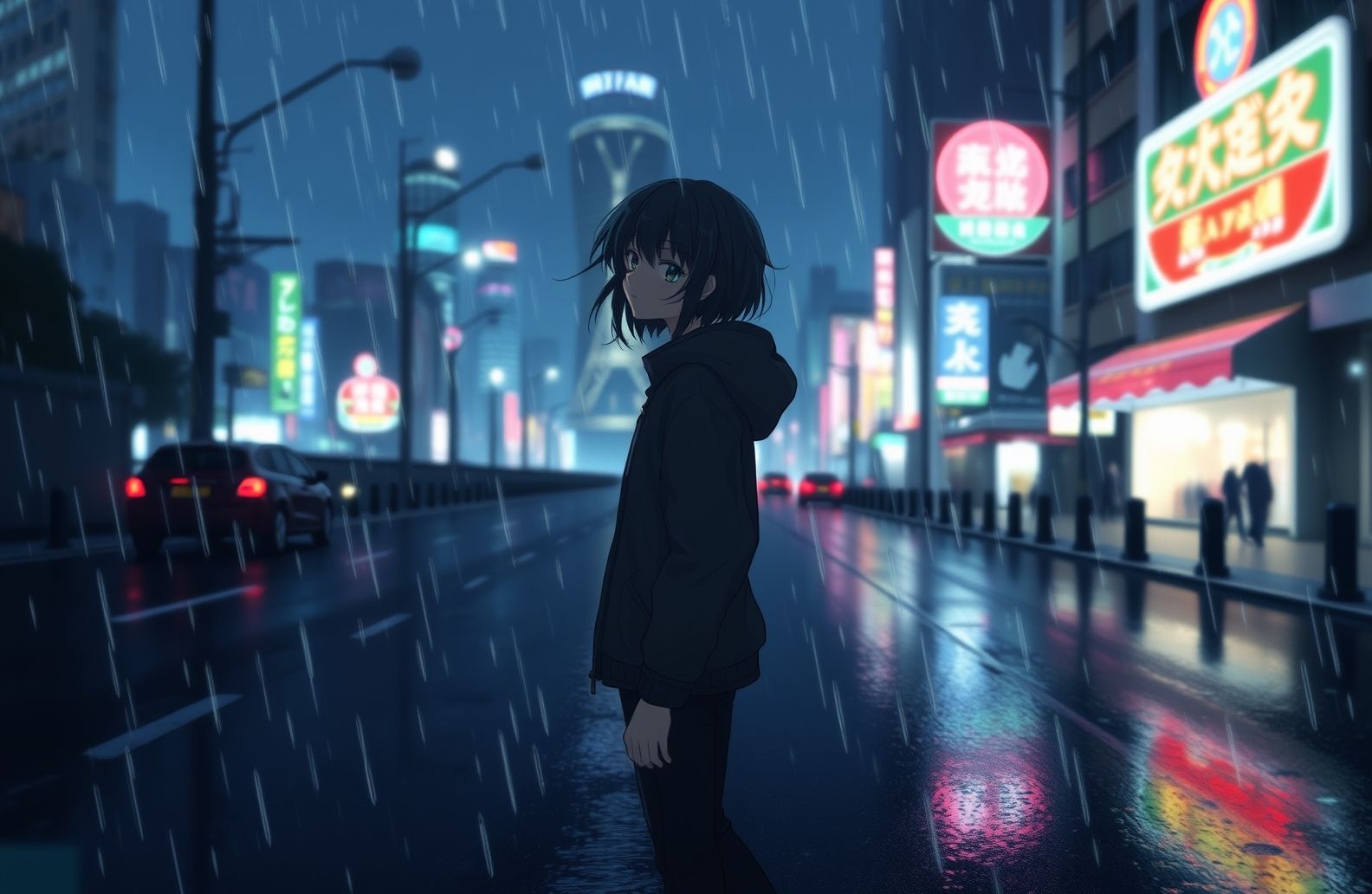 Sad Anime HD Wallpaper