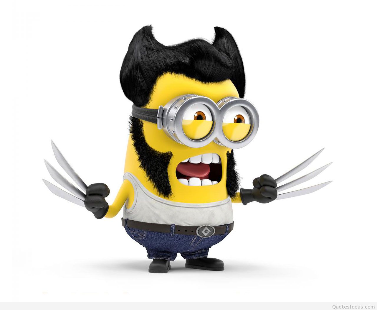 Funny Minions Background Wallpaper
