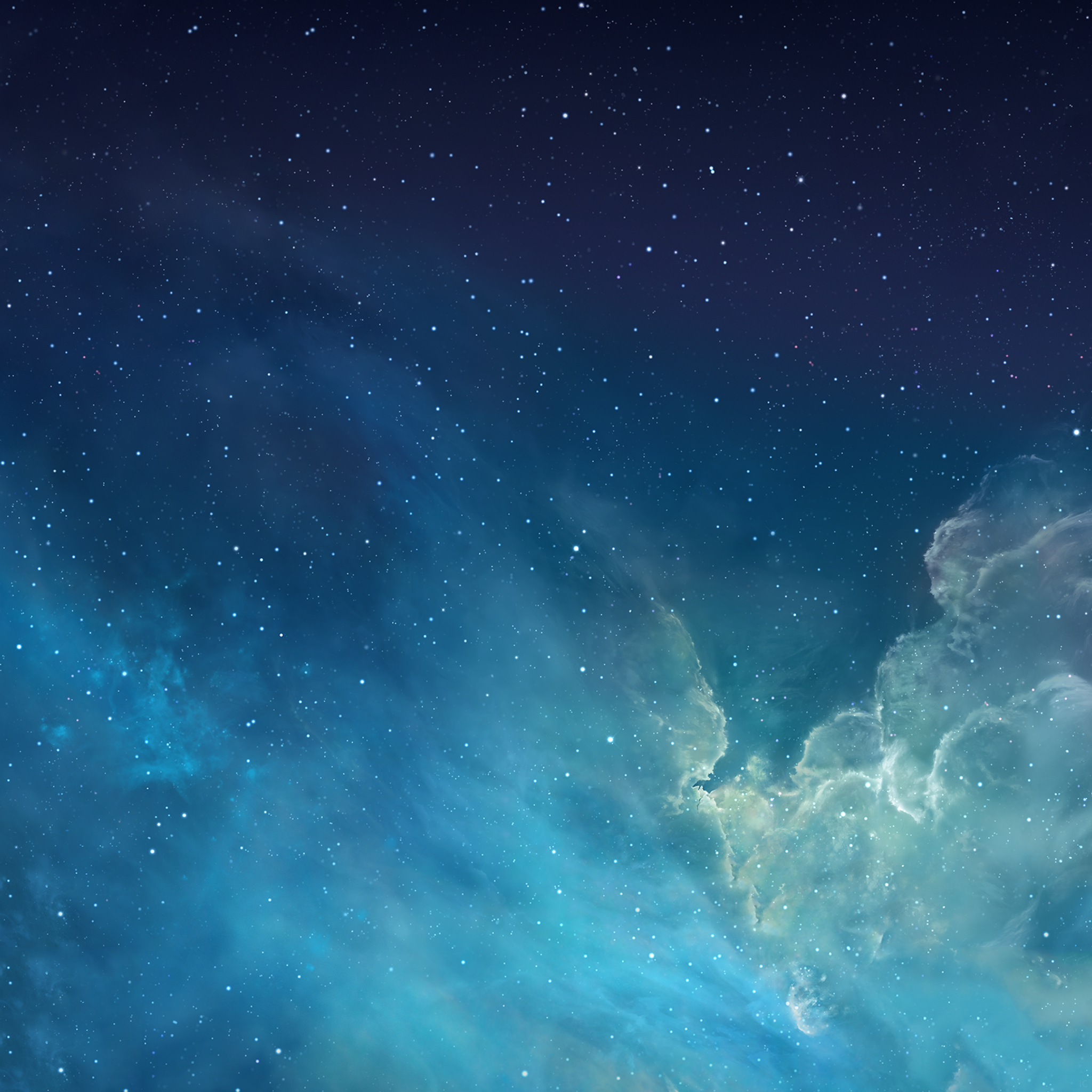 You might recognize this one from the initial iOS 7 beta wallpaper