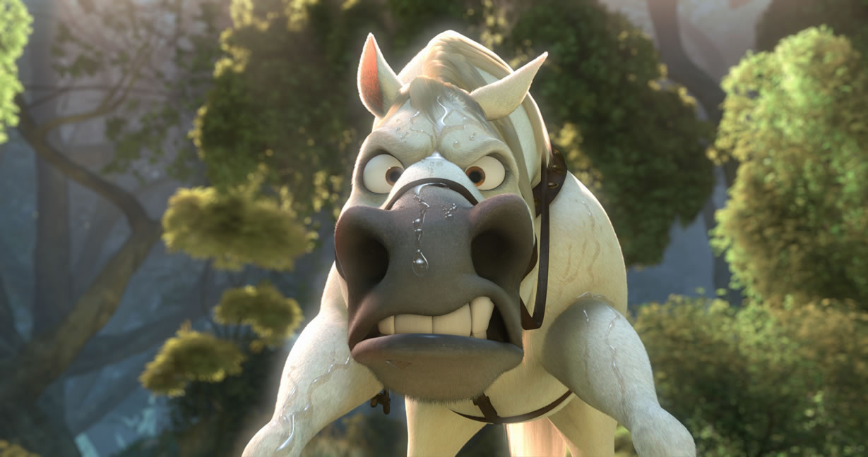 Maximus The Horse From Disney S Movie Tangled Desktop Wallpaper