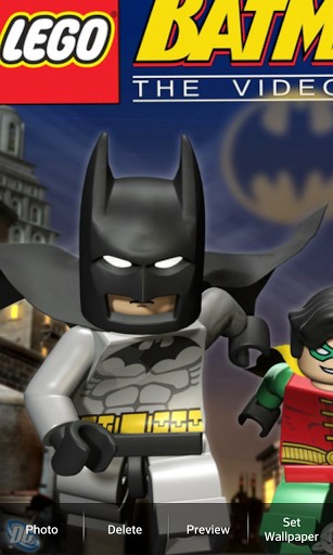 HD Batman Lego Wallpaper decorates home screen of your phones