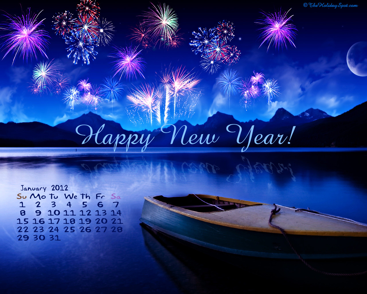 January 2nd Desktop Wallpaper Calendars