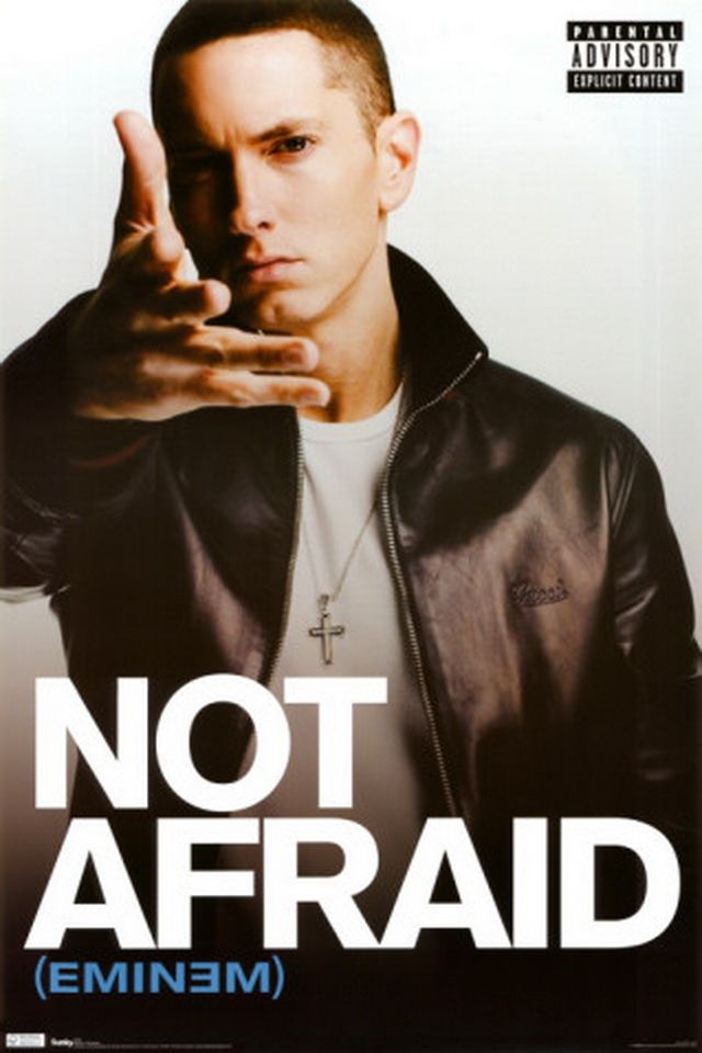 Eminem Not Afraid iPhone Wallpaper Photo