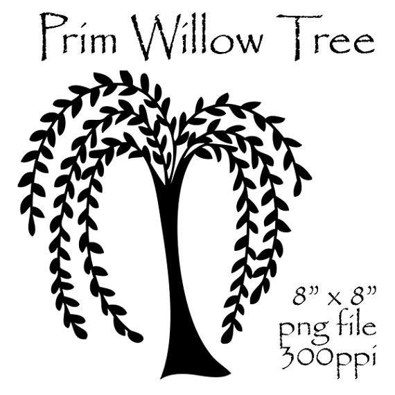 Willow Tree Silhouette Clip Art   Freequotesclubcom 570x570