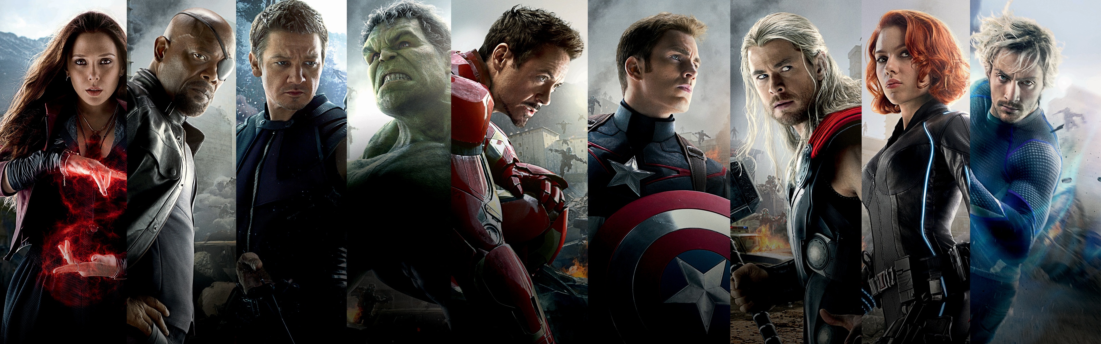 Avengers Age Of Ultron Team Wallpaper HD