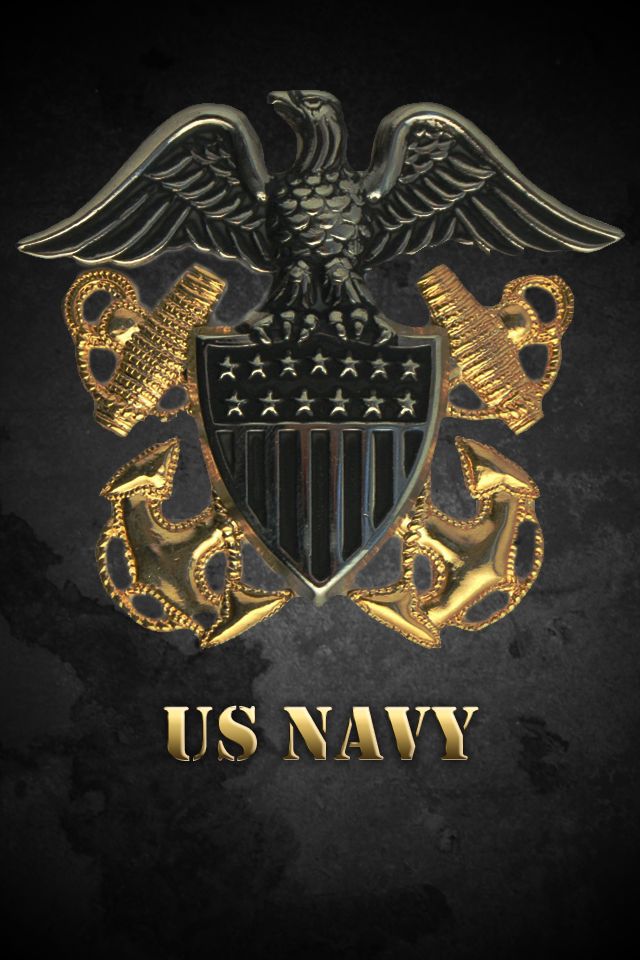 Us navy logo wallpaper SF Wallpaper