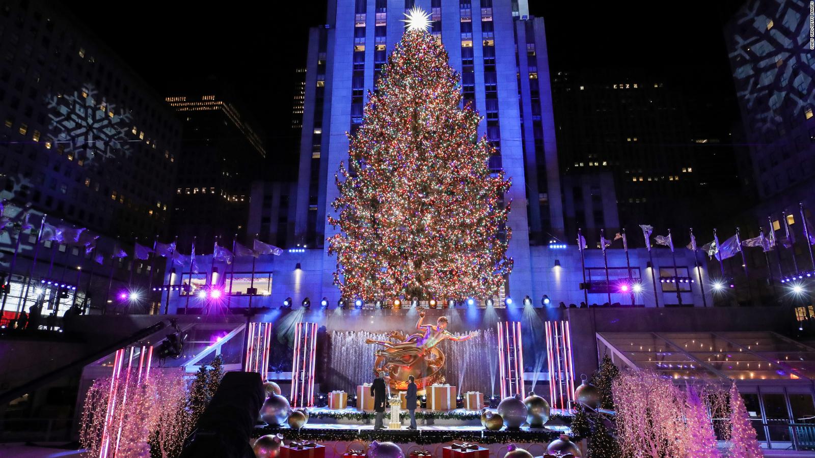 Rockefeller Christmas Tree Lighting Set For Wednesday Evening