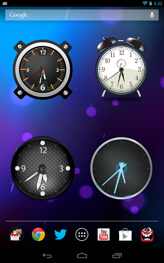 Analog Clock Wallpaper Widget Android Apps On Google Play