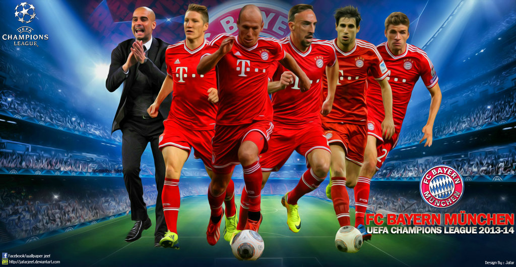 Bayern Munchen Champions League Wallpaper By Jafarjeef