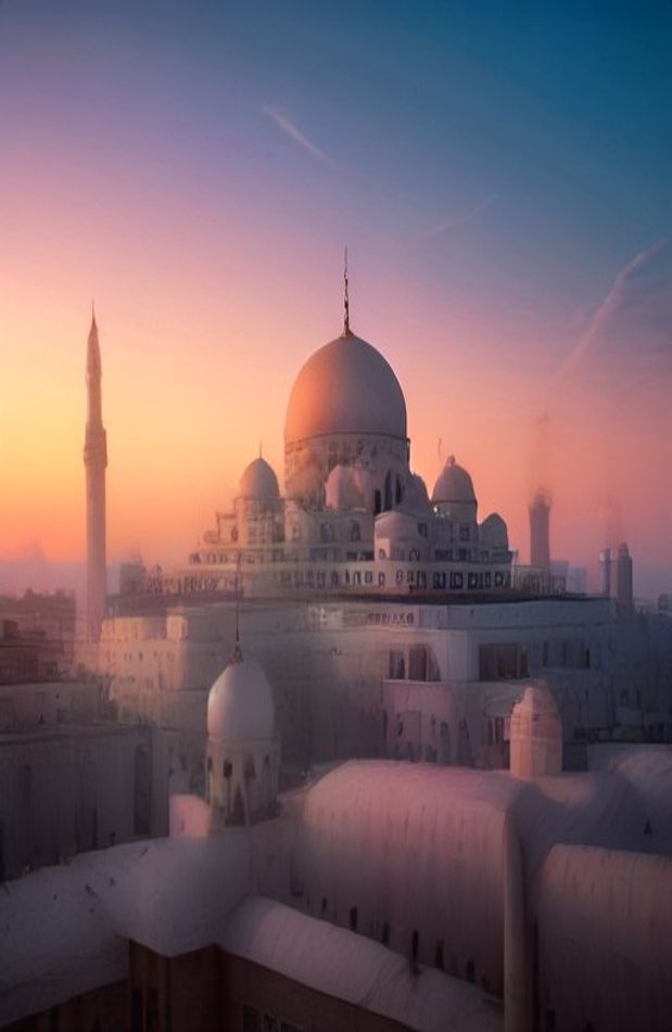 Mosque HD Wallpaper 1080p