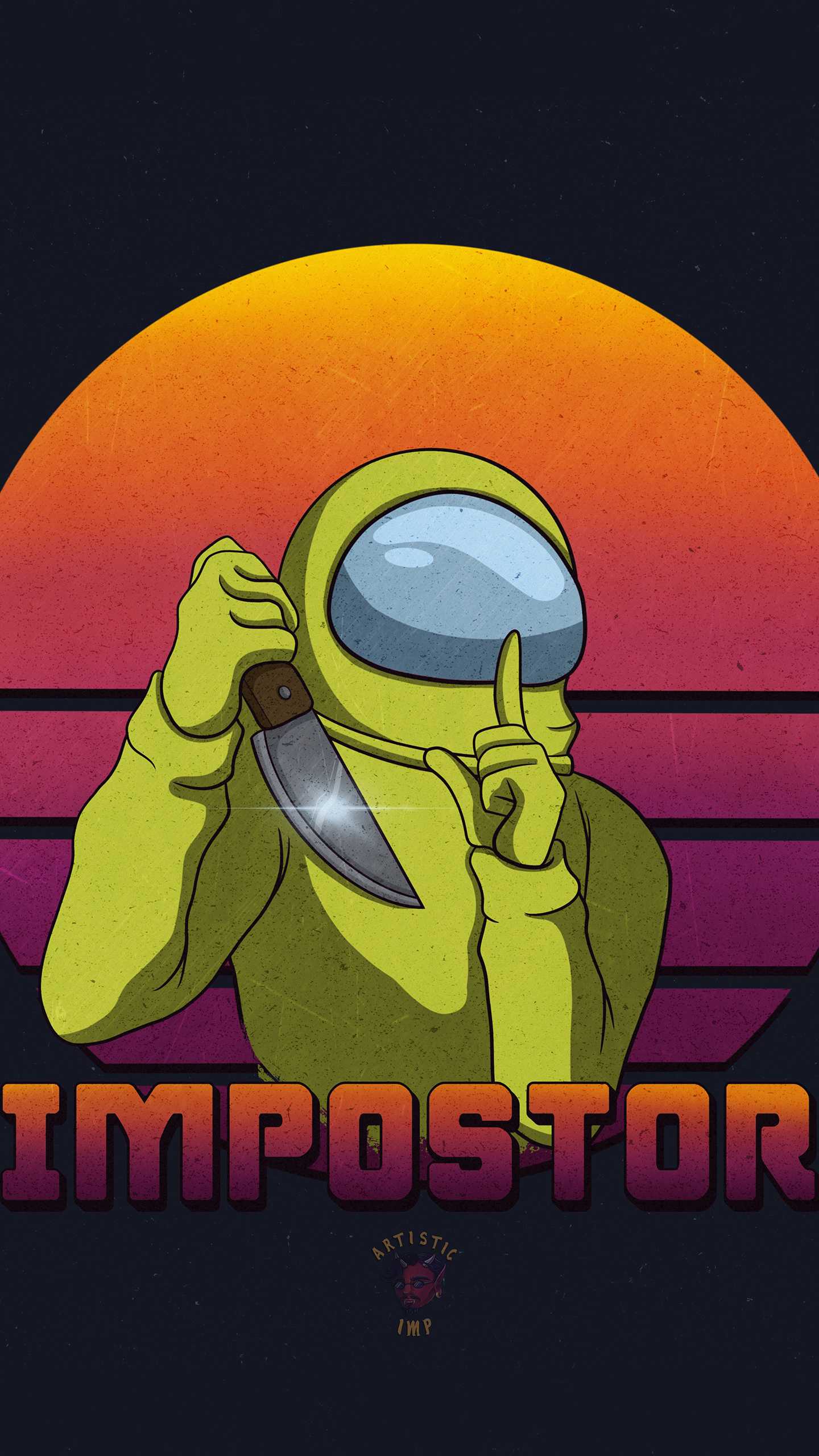 Impostor Among Us Wallpaper