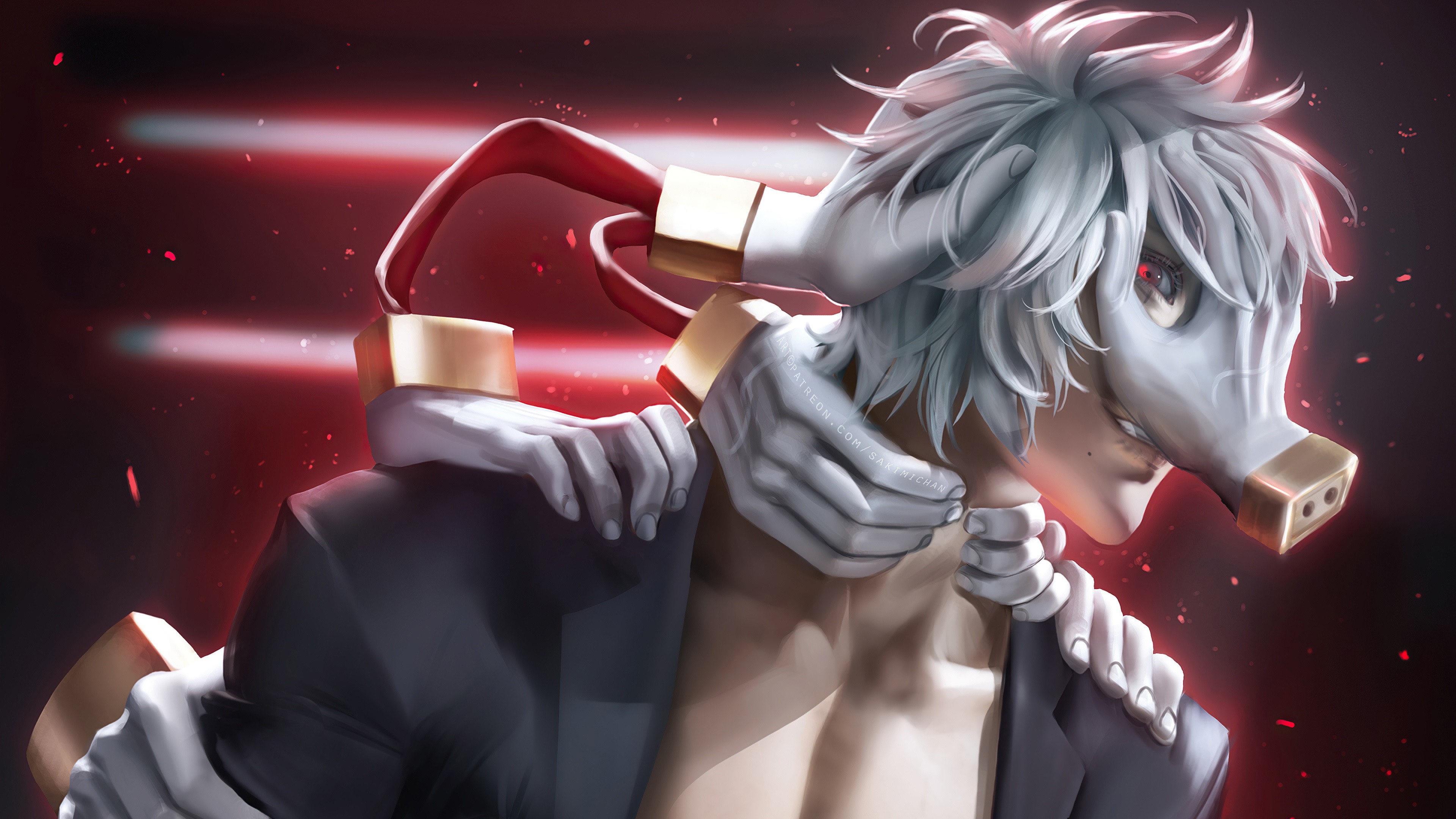 Tomura Shigaraki 4k HD My Hero Academia Wallpaper