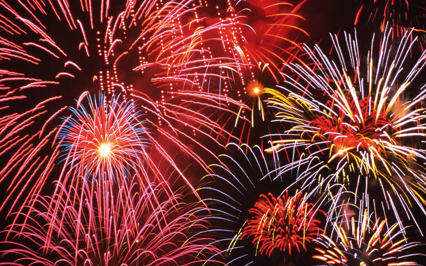 4th Of July Fireworks In San Jose HD Wallpaper