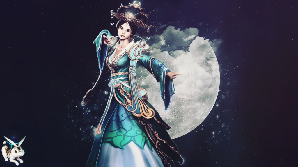 Chang E Smite Wallpaper By Dustymcbacon Customization People