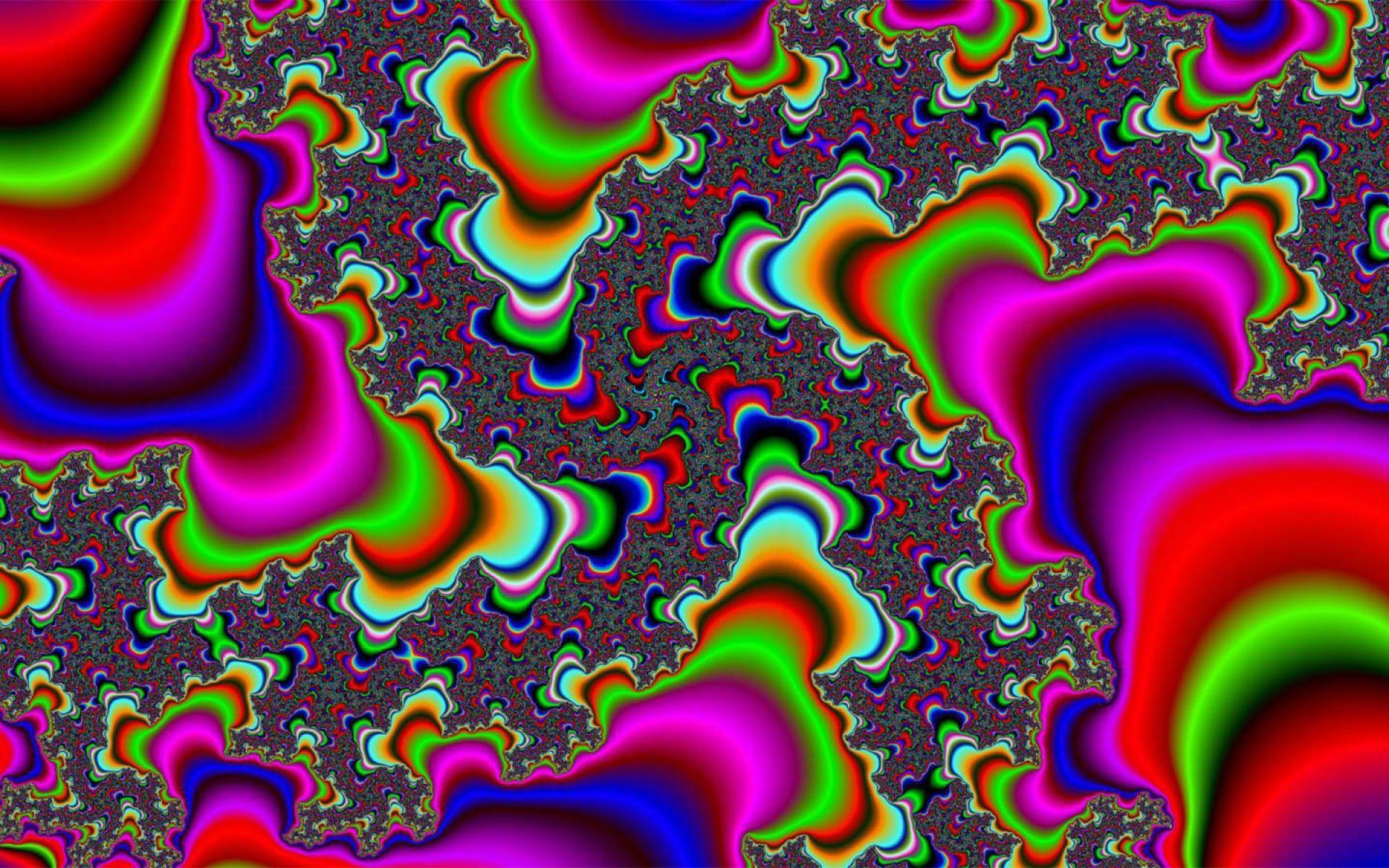 Colorful Trippy Wallpaper