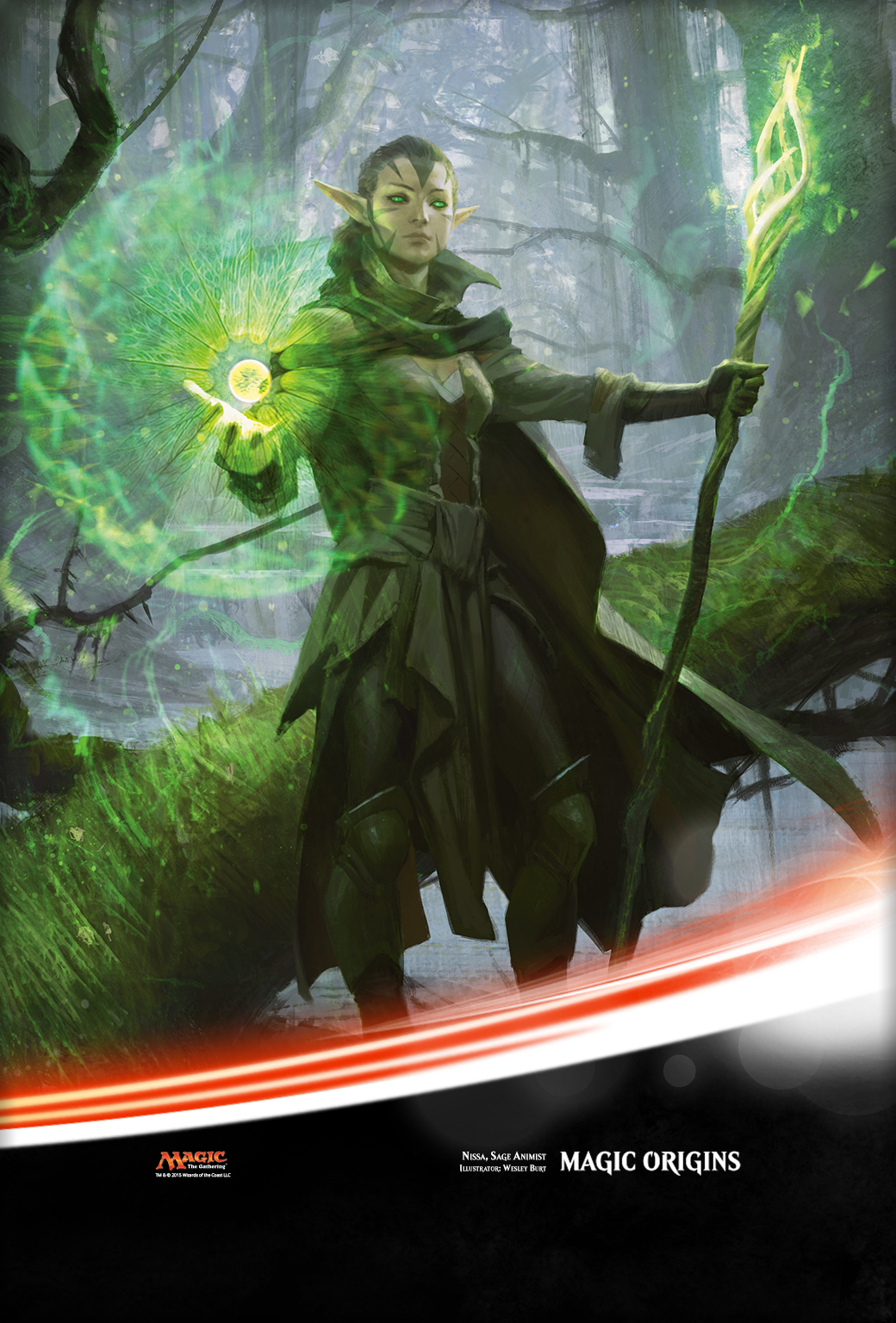 Nissa Sage Animist Magic The Gathering