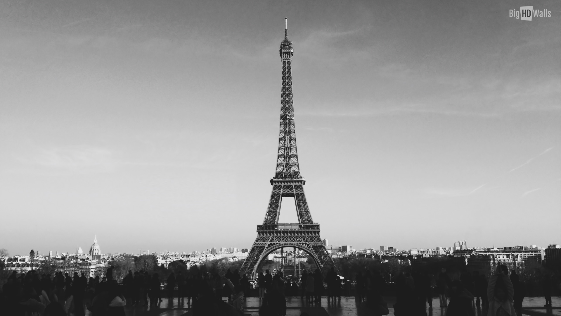 The Eiffel Tower HD Wallpaper BigHDwalls