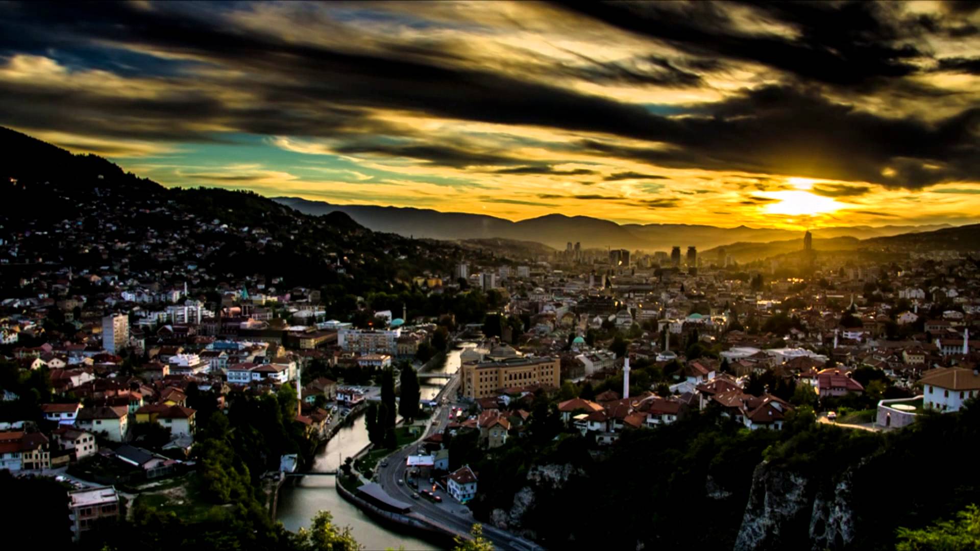 Sarajevo HD Wallpaper Top Background