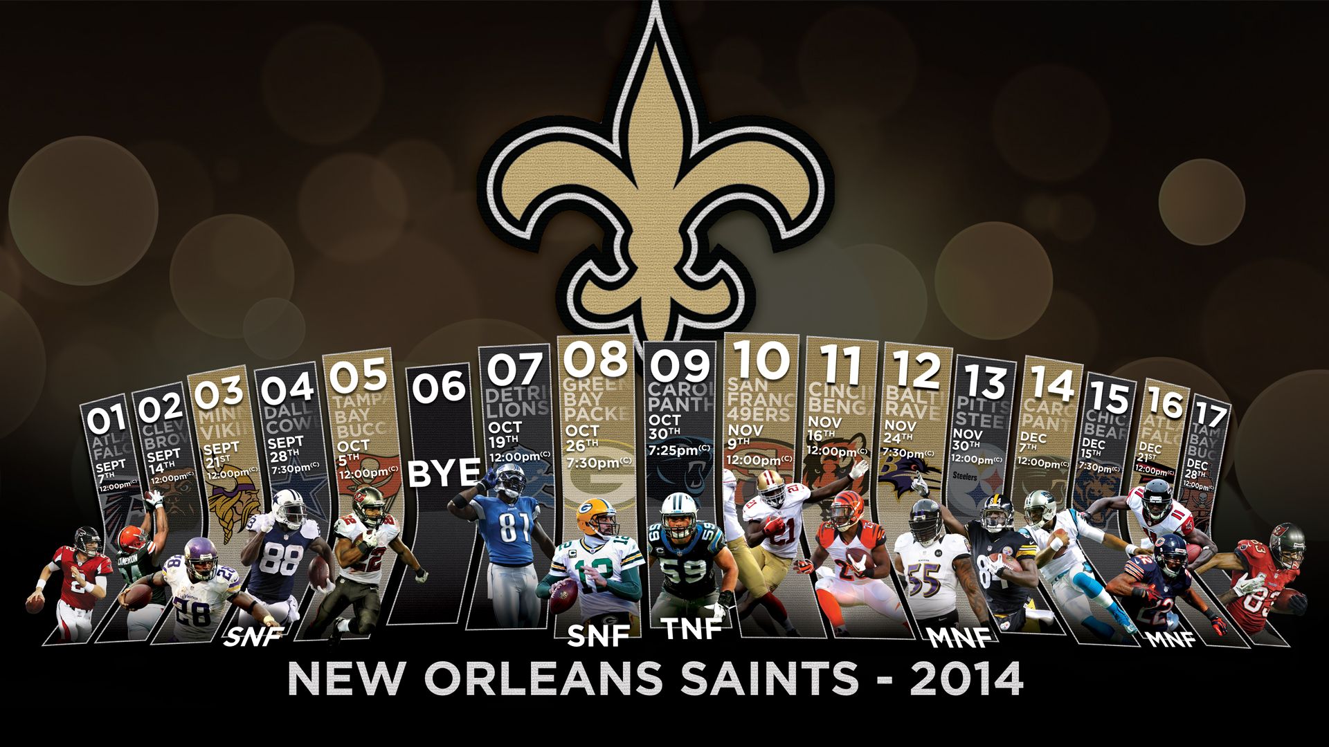 New Orleans Saints Wallpaper HD