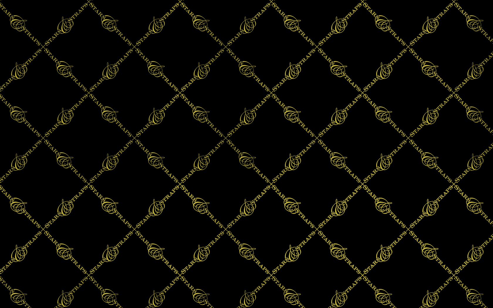 Gold And Black Famous Logo Wallpaper