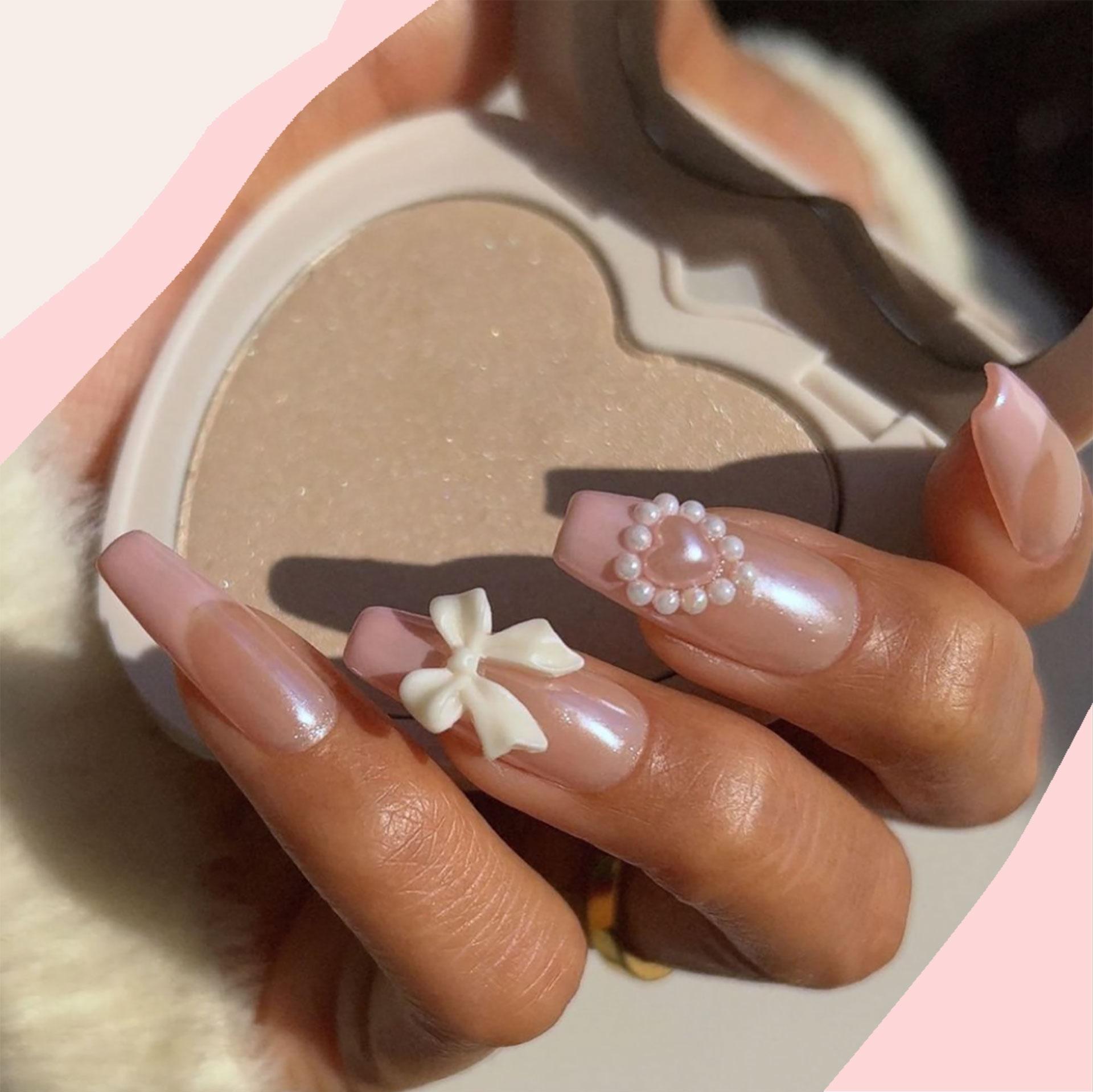 Coquette Nails Are Taking Off On TikTok Glamour UK