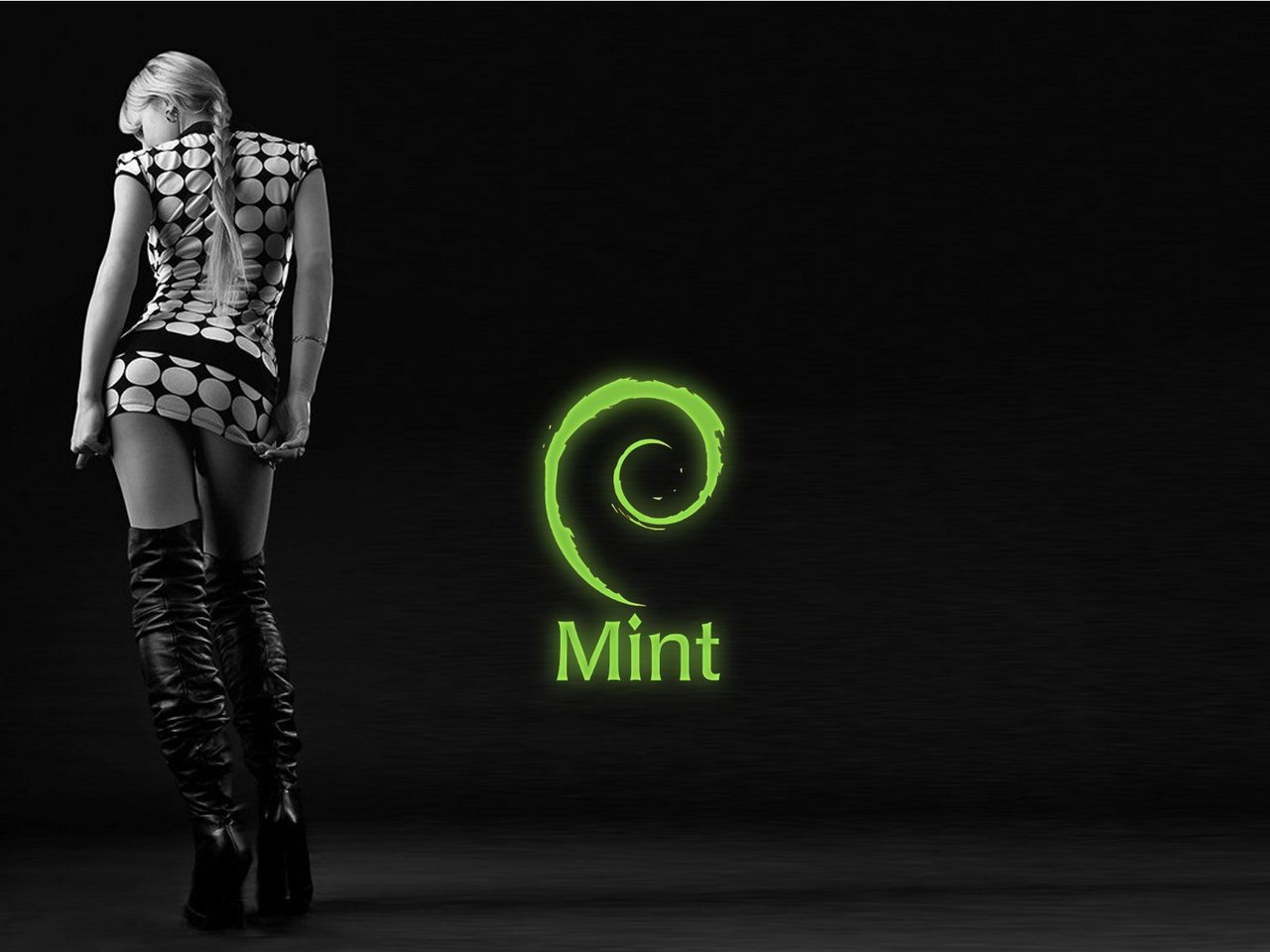 Linux Mint lucyfe My wallpaper Mint Debian