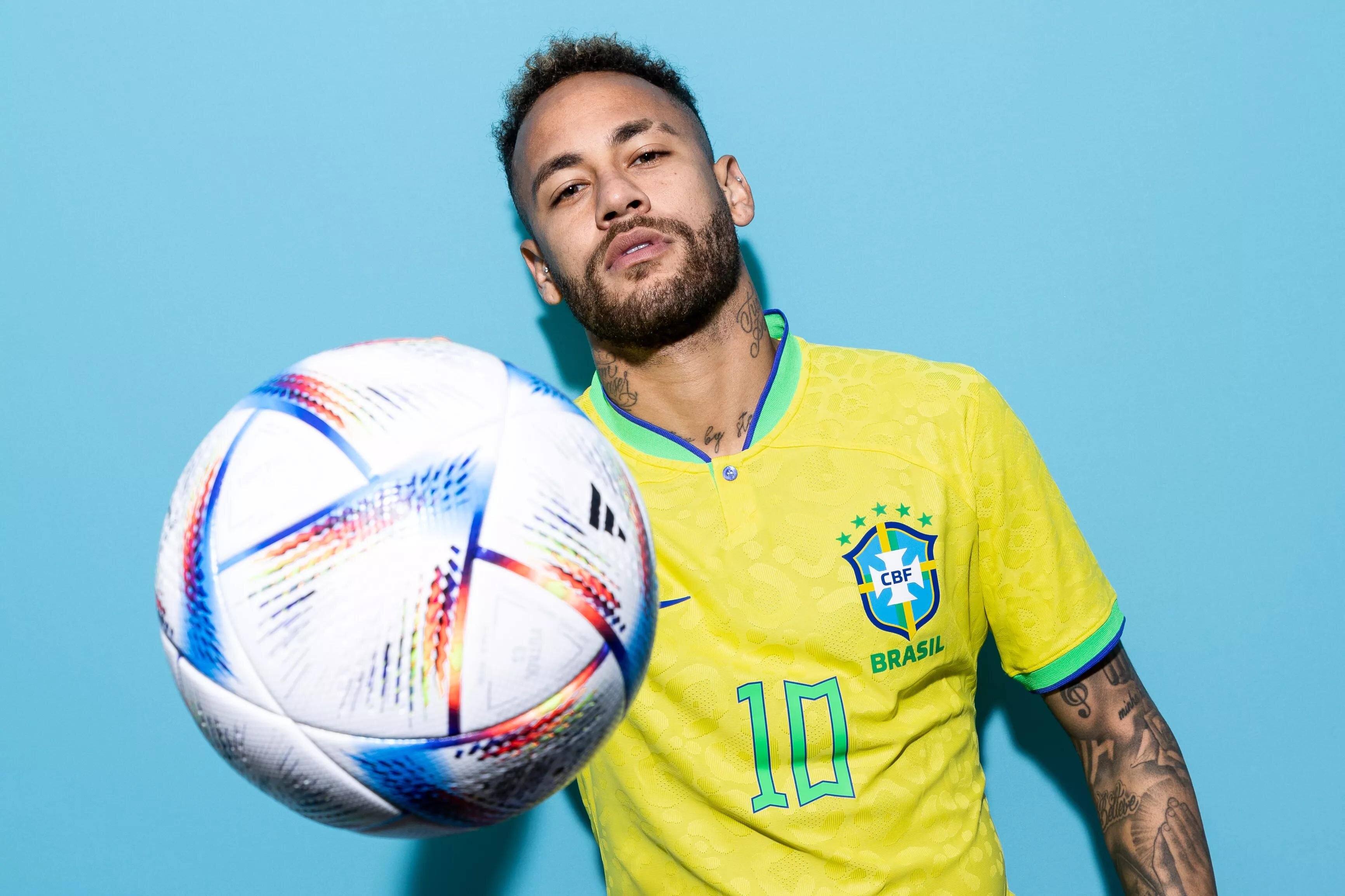Neymar Jr Fifa World Cup Qatar 4k HD Wallpaper Image Photos And Picture