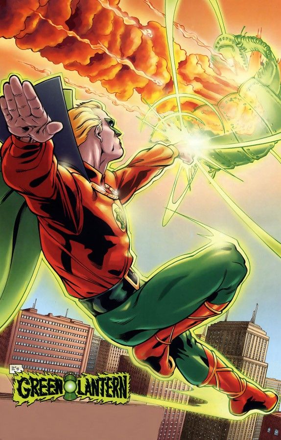 Green Lantern Alan Scott By Julian Lopez